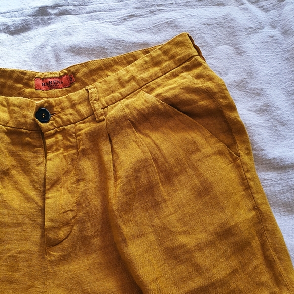 Barena Venezia | VTG Linen Straight Leg Pants, 12 (48 IT) - Picture 3 of 8